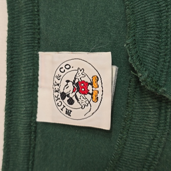 Vintage Mickey & Co Mickey Mouse green tshirt - Picture 4 of 6